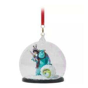 Authentic Disney - Monsters, Inc. Glass Globe Sketchbook Ornament